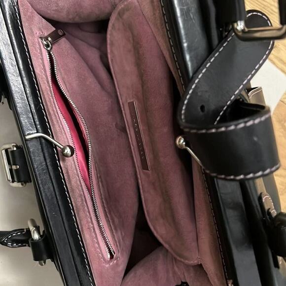 MARC JACOBS CONTRAST STITCHING LEATHER BAG - Picture 6 of 10
